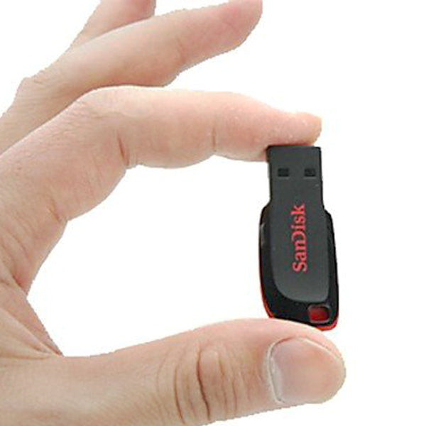 SanDisk Cruzer Blade 128GB Compact USB Drive