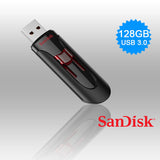 SanDisk Cruzer Glide 128GB USB 3.0 Flash Drive - Compact and Secure Data Storage