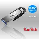 SanDisk 128GB Ultra Flair USB 3.0 Flash Drive - Lightning Fast Transfers up to 150MB/s