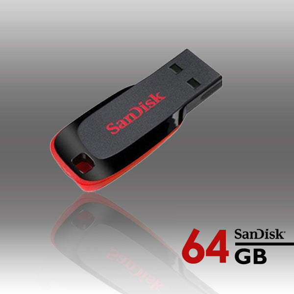 SanDisk Cruzer Blade CZ50 64GB USB Thumb Drive