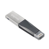 SanDisk iXpand Mini 32GB Flash Drive for iPhone - Grey, USB 3.0