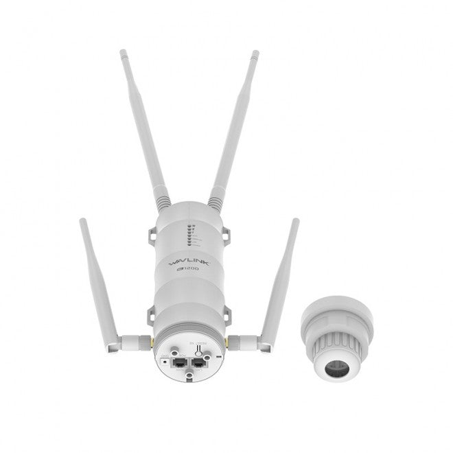 WAVLINK AC1200 Outdoor Gigabit Wi-Fi Range Extender with Enhanced Long-Range Performance