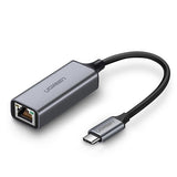 UGREEN USB Type-C 10/100 Mbps Ethernet Adapter (Space Gray) 50736