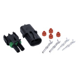 4-Pack Waterproof 1.5MM Dual Auto Electrical Connectors for Marine Applications